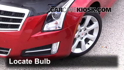 2013 Cadillac ATS Performance 3.6L V6 FlexFuel Éclairage Feu antibrouillard (remplacer l'ampoule)